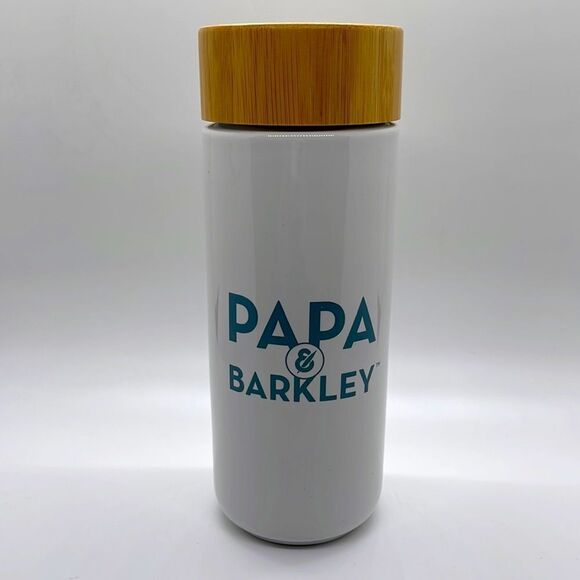 NWT Papa & Barkley Ceramic Branded Insulated Water Bottle - Picture 2 of 6